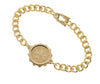 Gold Tone Bracelet with St John / Malta Cross 232333