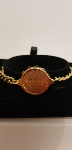 LADIES SNAKE AND STAFF SOS TALISMAN BRACELET 232364