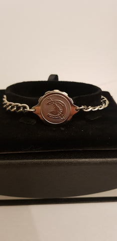 LADIES STEEL HORSESHOE BRACELET 235506