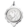 Stainless Steel Plated Zodiac Pendant on 22