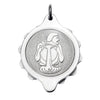 Stainless Steel Plated Zodiac Pendant on 22