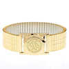 Gents Gold Tone Watch Capsule & Strap gents 237128 18mm