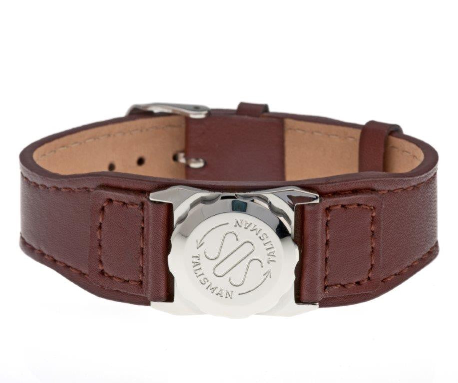 Stainless Steel Capsule (18mm) & Leather Strap