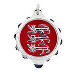Chrome Plated (Coloured Pendant with 22