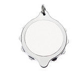 Stainless Steel Standard Plain Pendant with 22