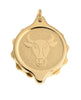 Gold Plated Zodiac Pendant with 22