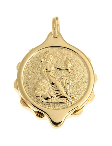 GOLD TONE BRITANNIA WITH 22