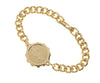 GENTS Gold Plated Snake & Staff Bracelet 232363