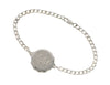 Sterling Silver Snake & Staff Bracelet  238173/4/5